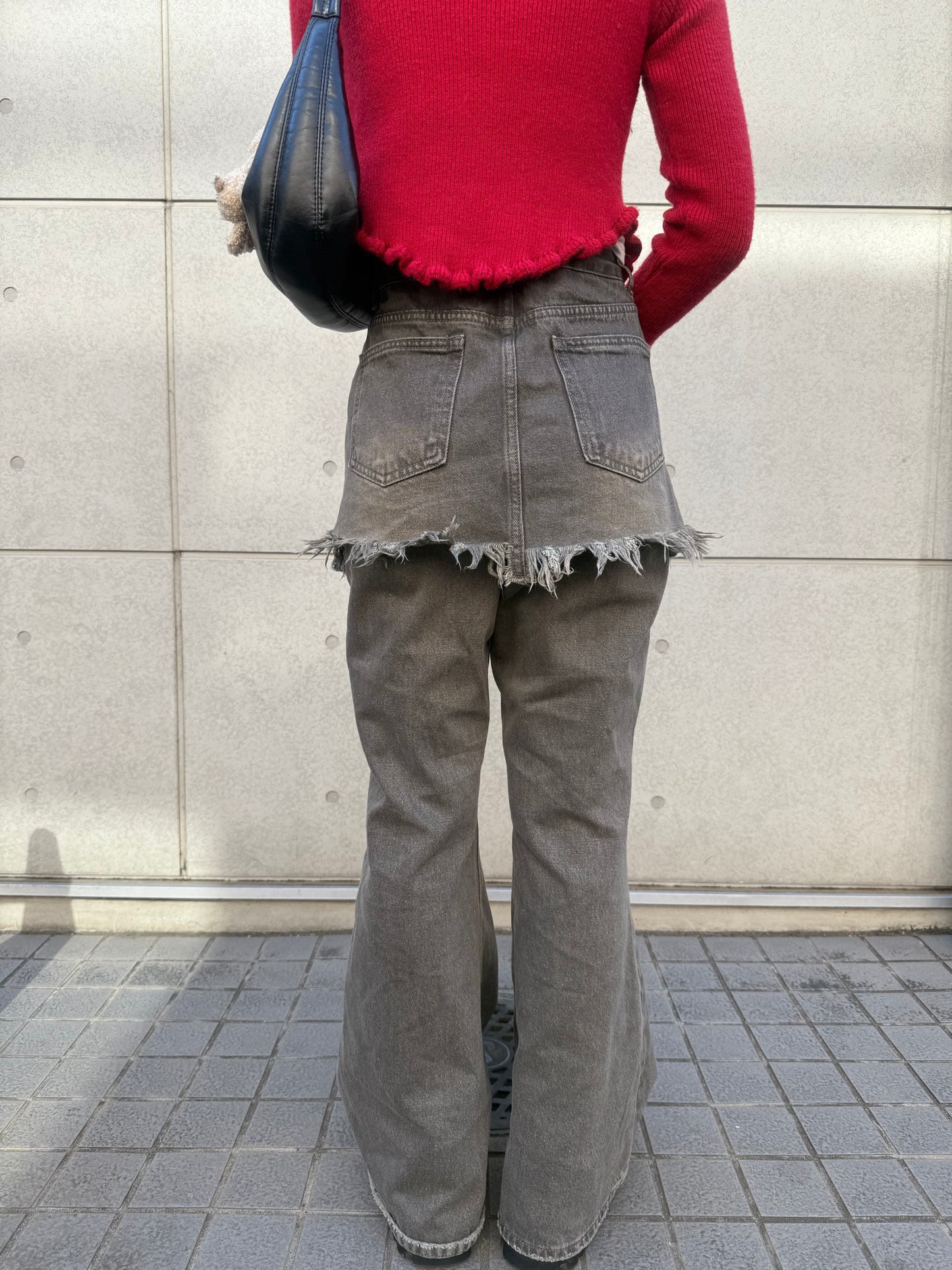 レイヤードデニムパンツ DPB68134