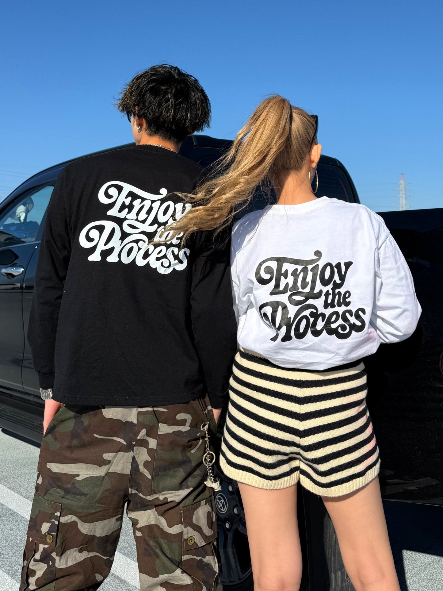 ユニセックスロゴロングスリーブTシャツ DPB73254