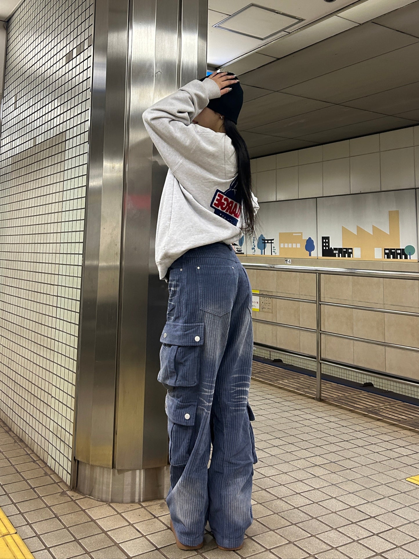 コーデュロイカーゴパンツ DPB69075