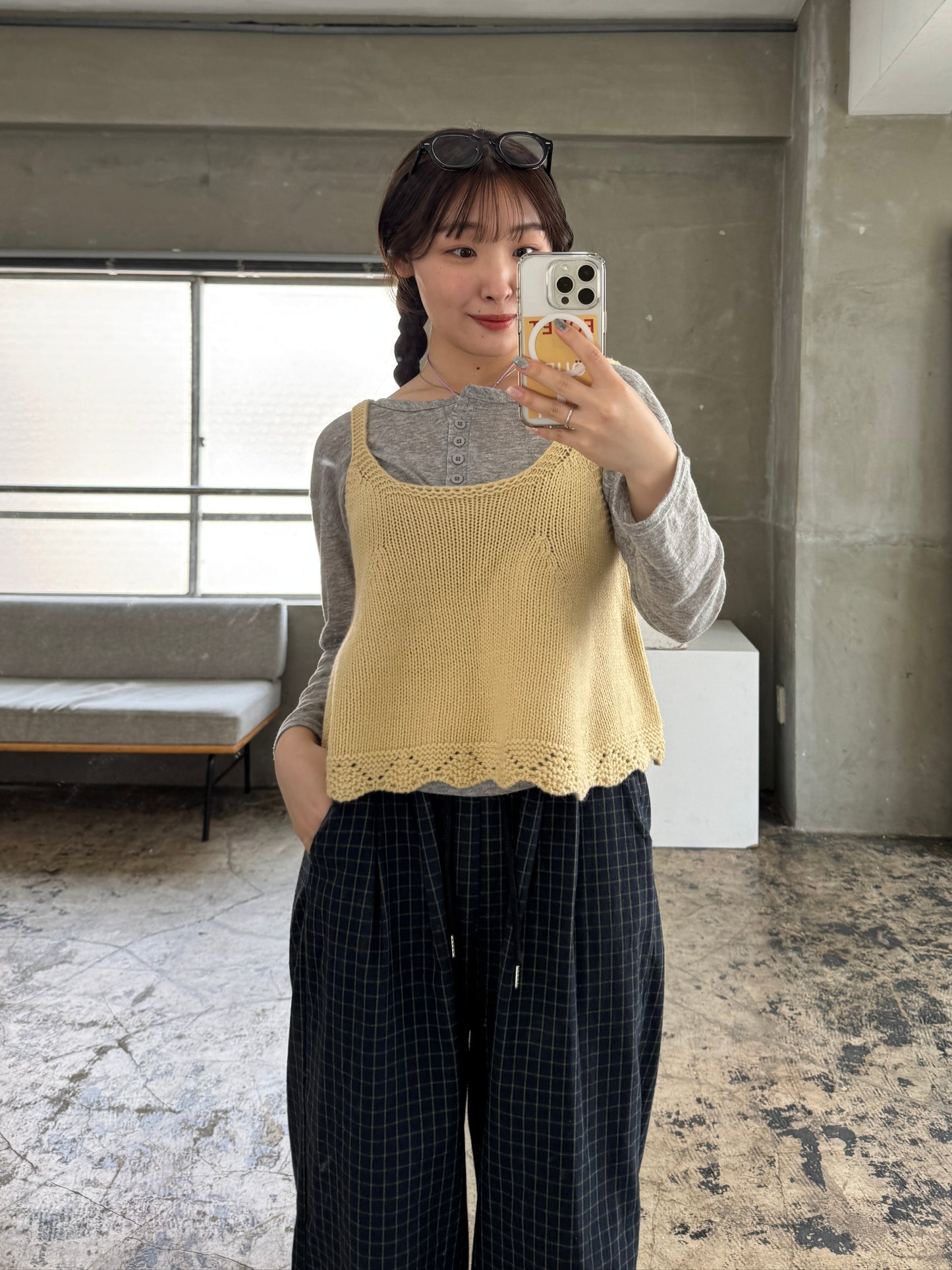 かぎ針ニットレースキャミソール DPB78133