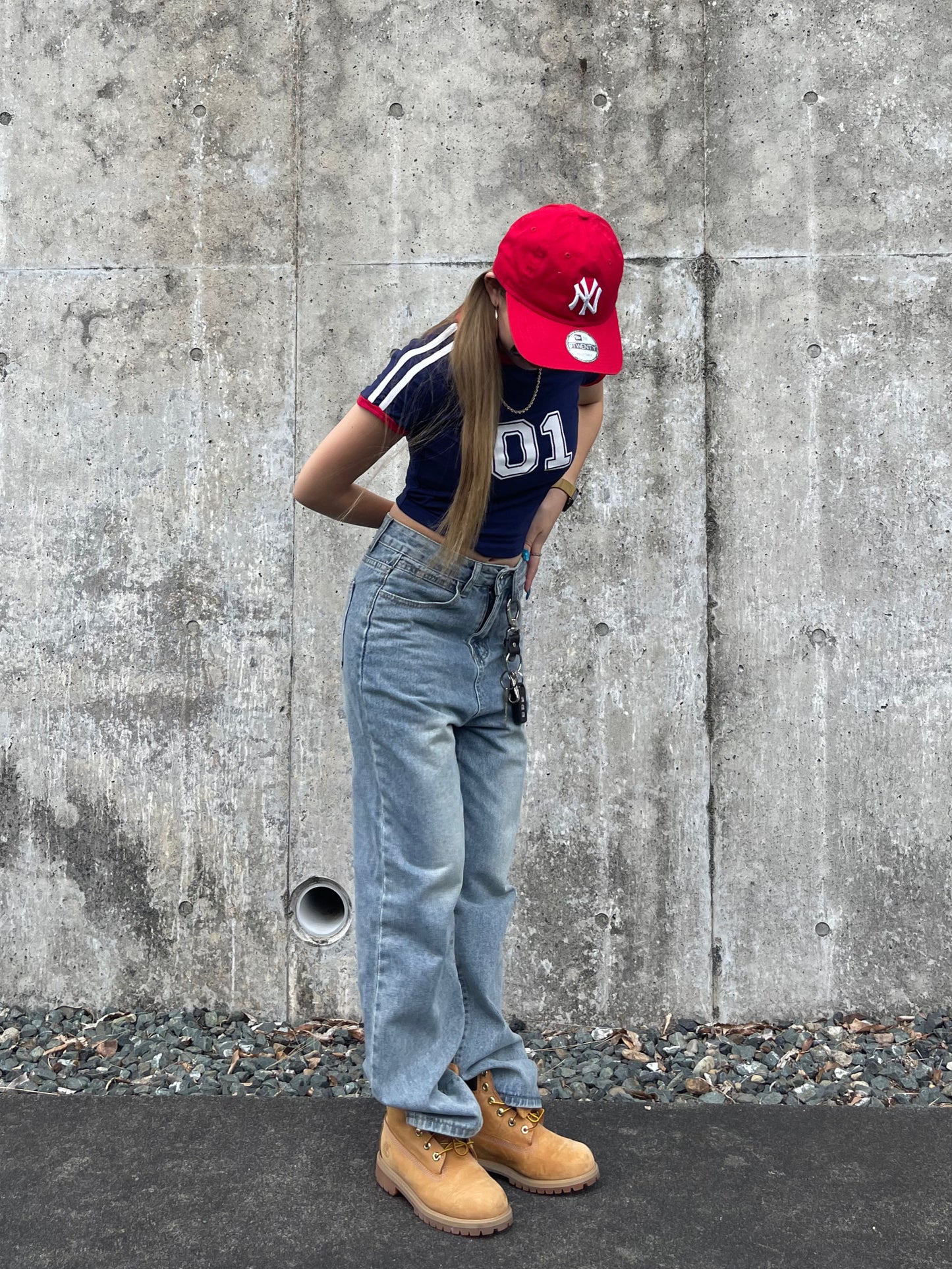 クロップドスポーツTシャツ DPB73097