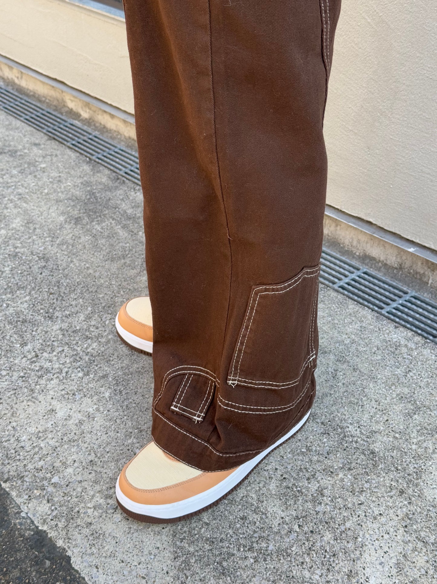 ブラウンデザインパンツ DPB47363