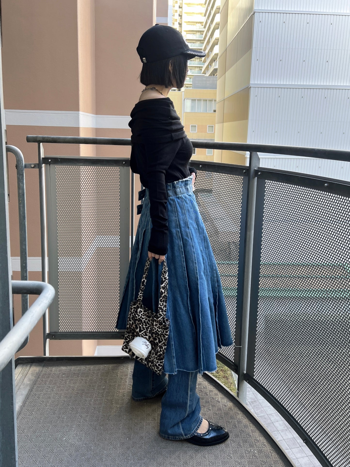 オフショルニットトップス DPB79117