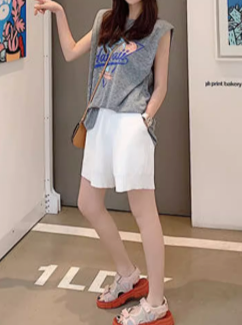 ニットハーフパンツ DPB71319