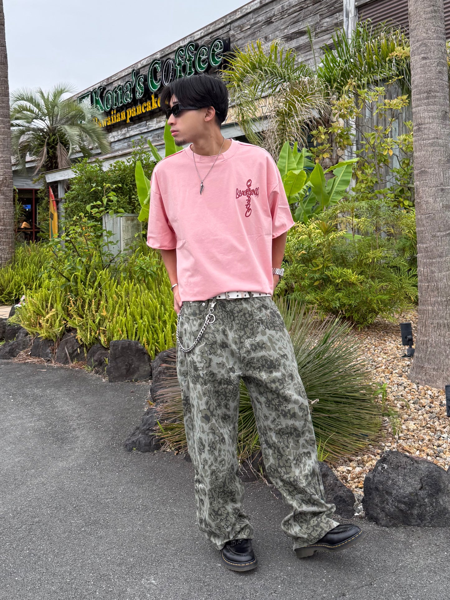 【即納】フォームプリントバックロゴTシャツ DPB90223S