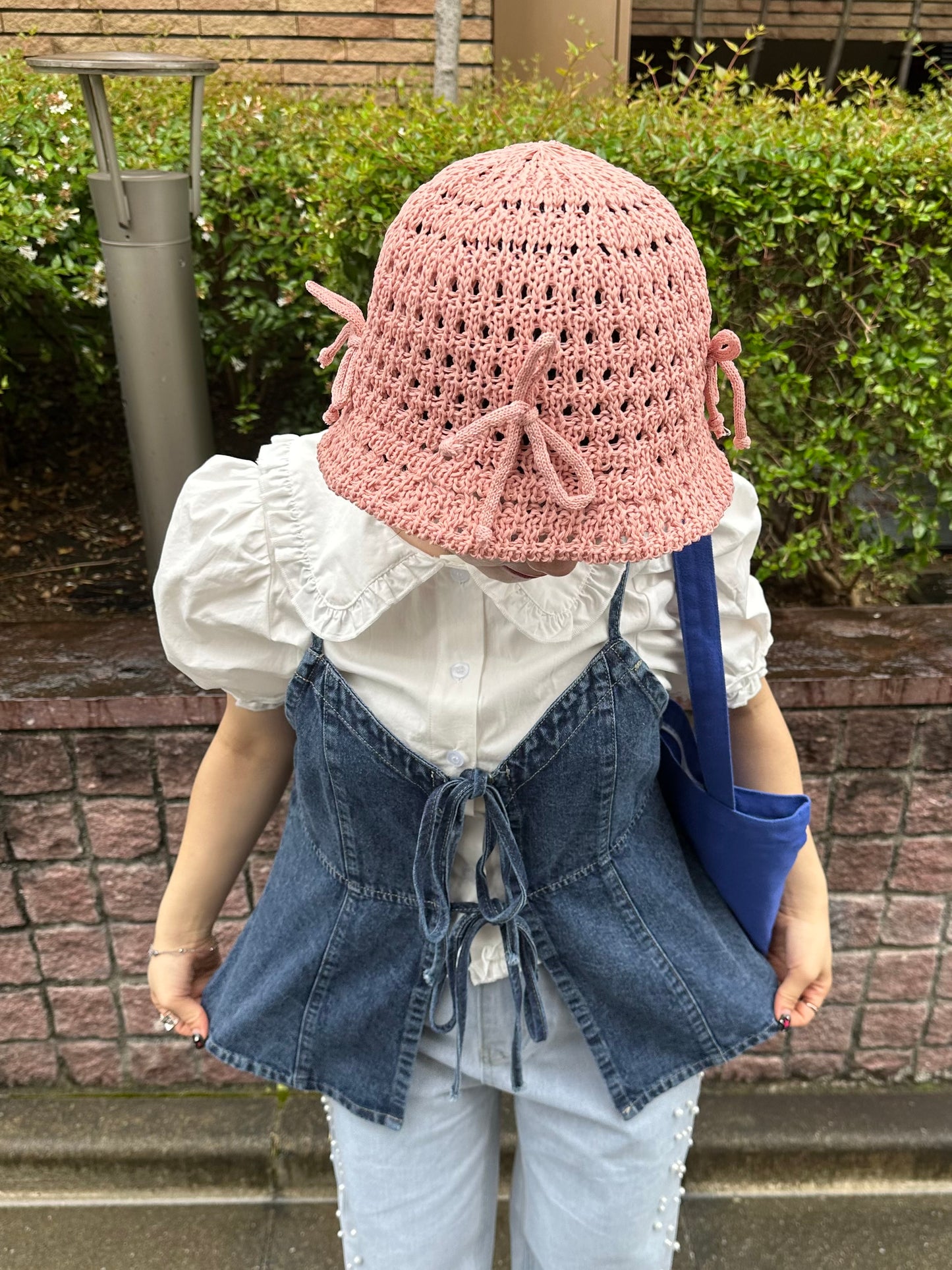 2wayデニムリボンビスチェ DPB76044