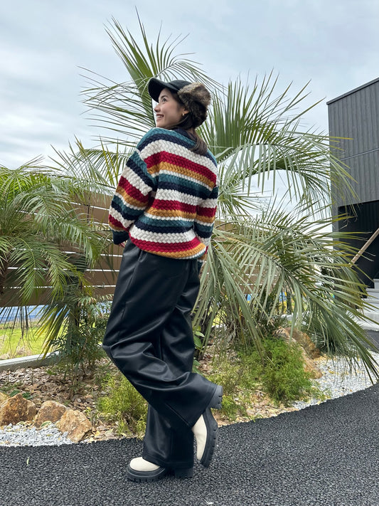 マルチボーダーニット DPB47211