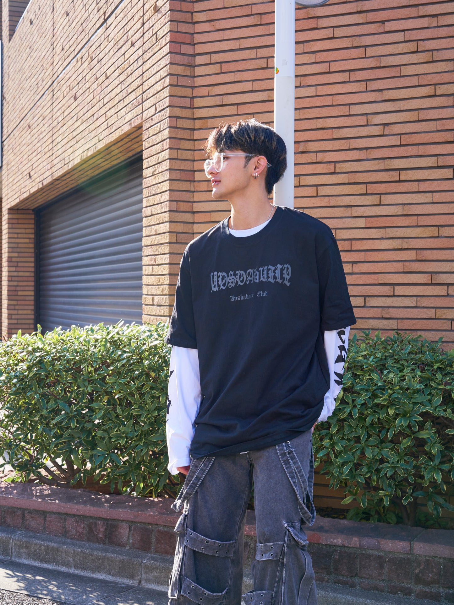 ウイングプリントTシャツ SPA08027