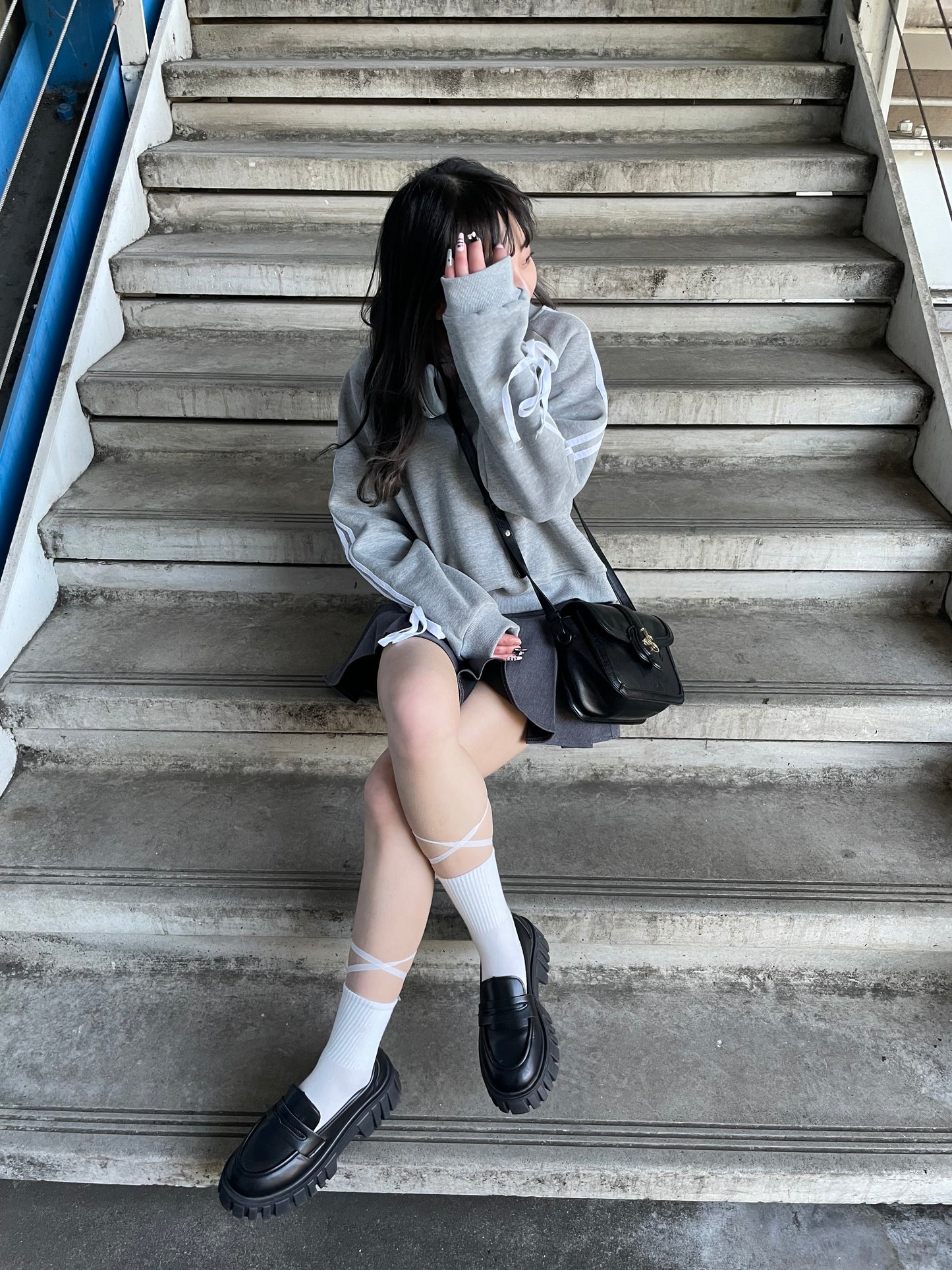 リボンサイドラインスウェット DPB68033