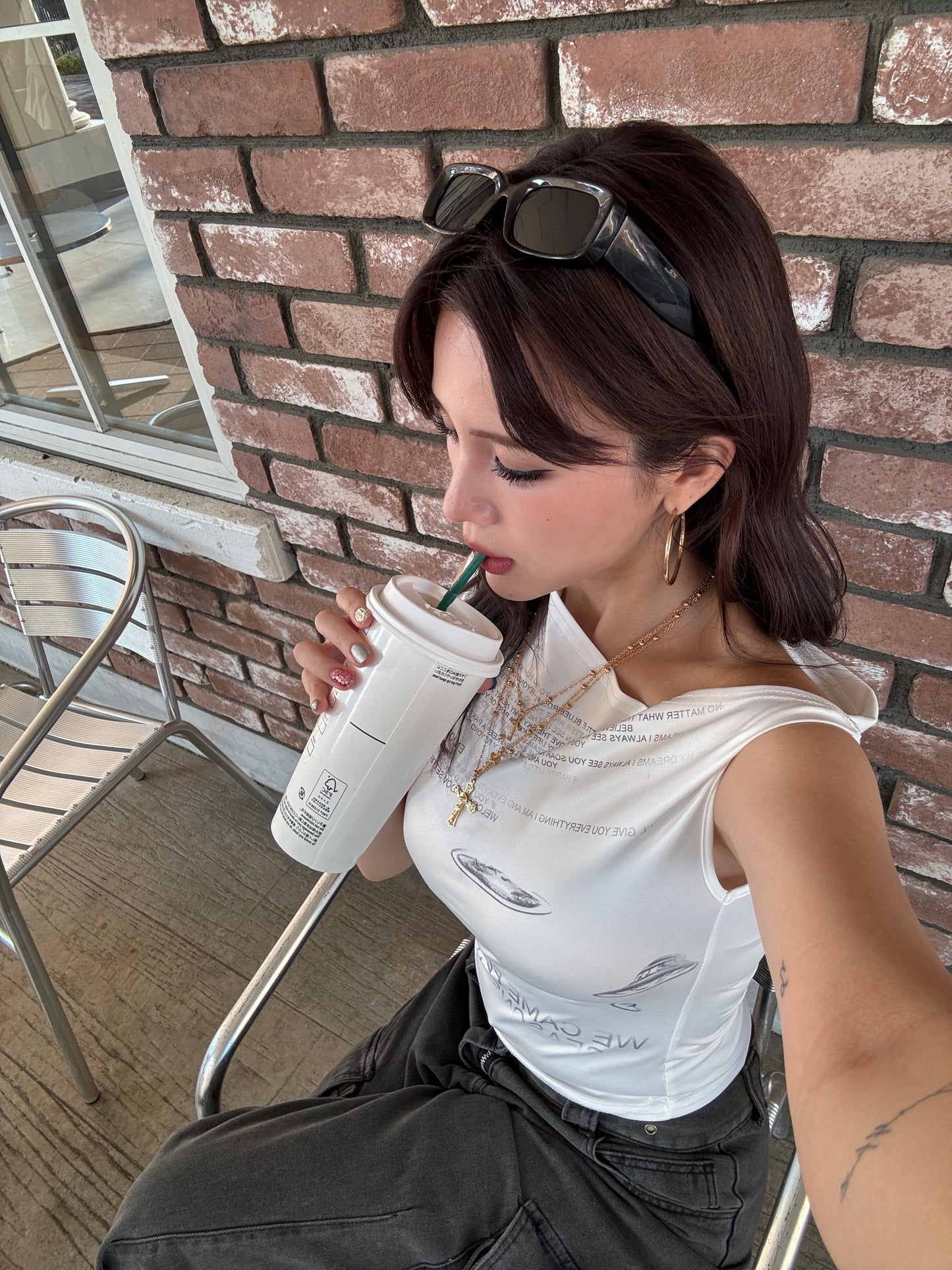 ワンショルダーカットソー DPA69218