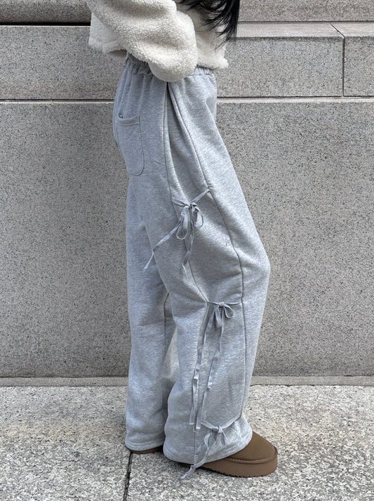サイドリボンスウェットパンツ DPB43199