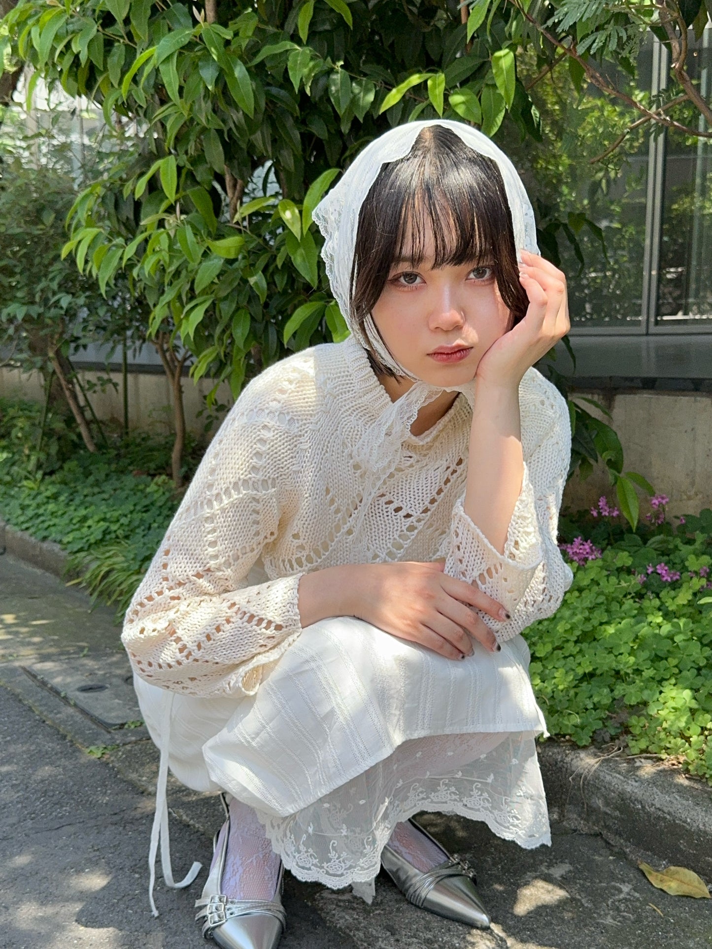 デザインニットカーディガン DPA20392