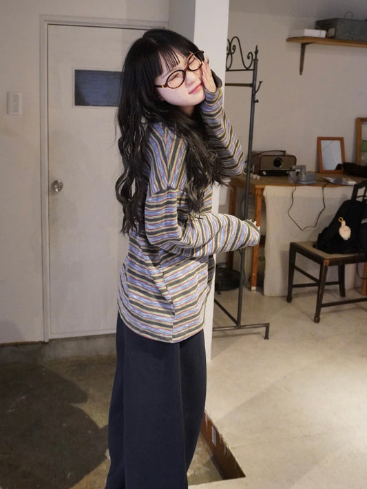 マルチボーダーTシャツ DPB85460