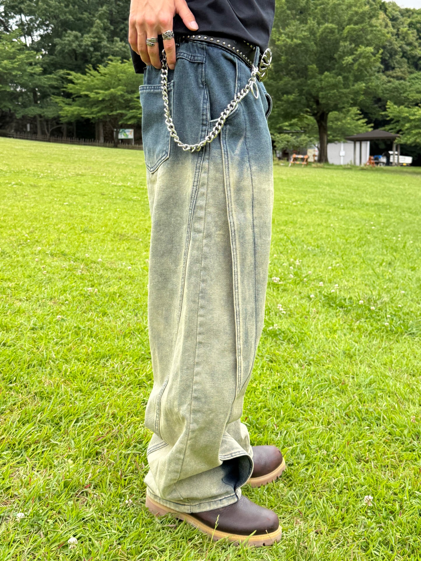 Kenshin_グラデーションバルーンデニムパンツ DPB73377