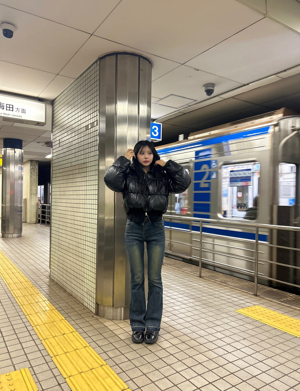 デニムフレアパンツ DPB69071