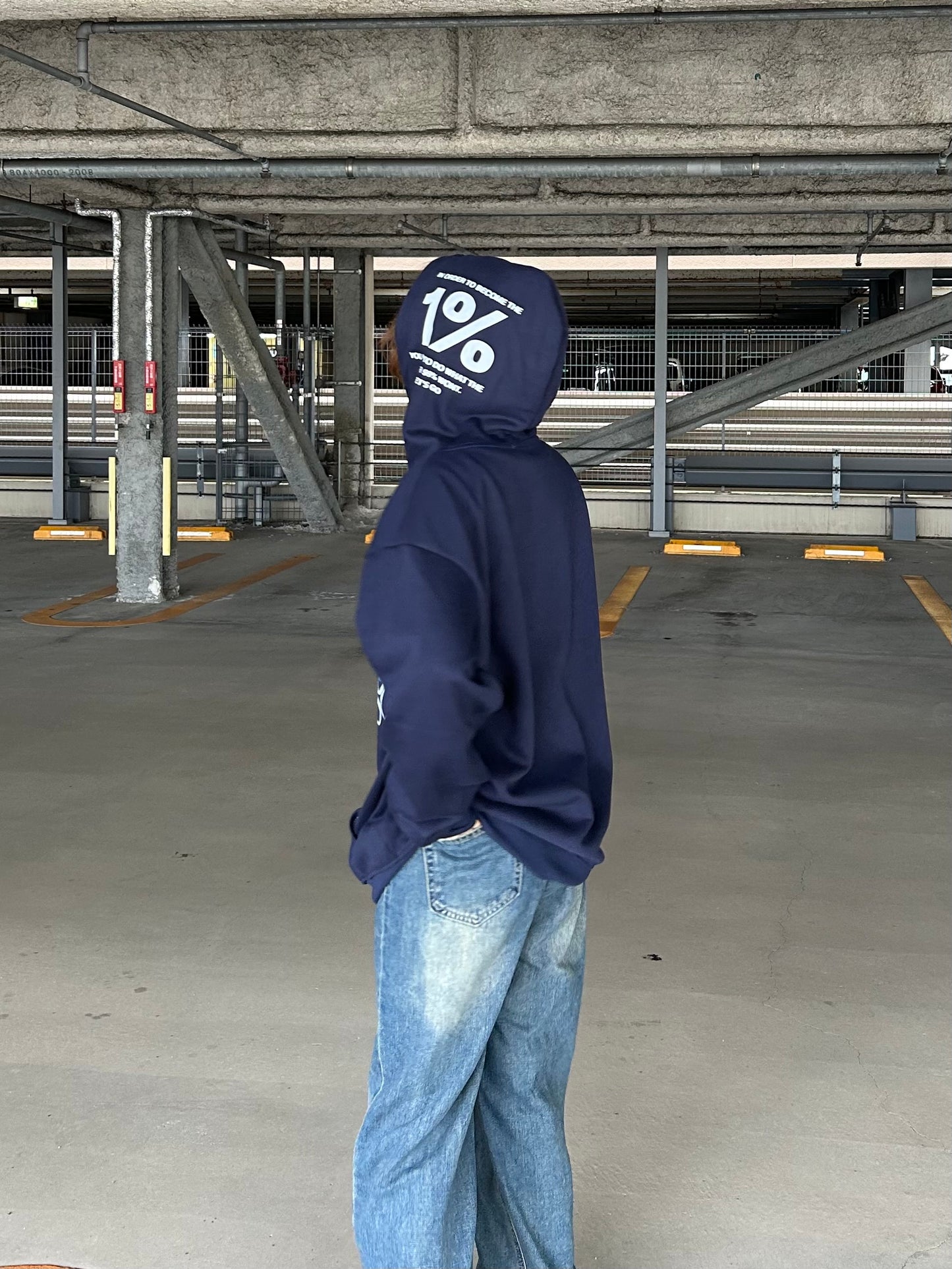 ネイビーブルーパーカー DPA61332