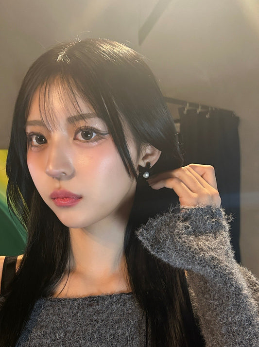 パールリボンピアス DPB69034