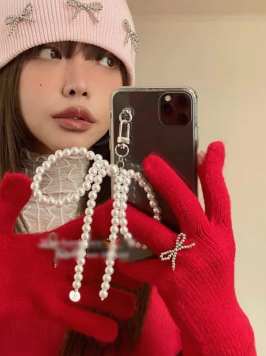 リボンチャームiPhoneケース CPA44006