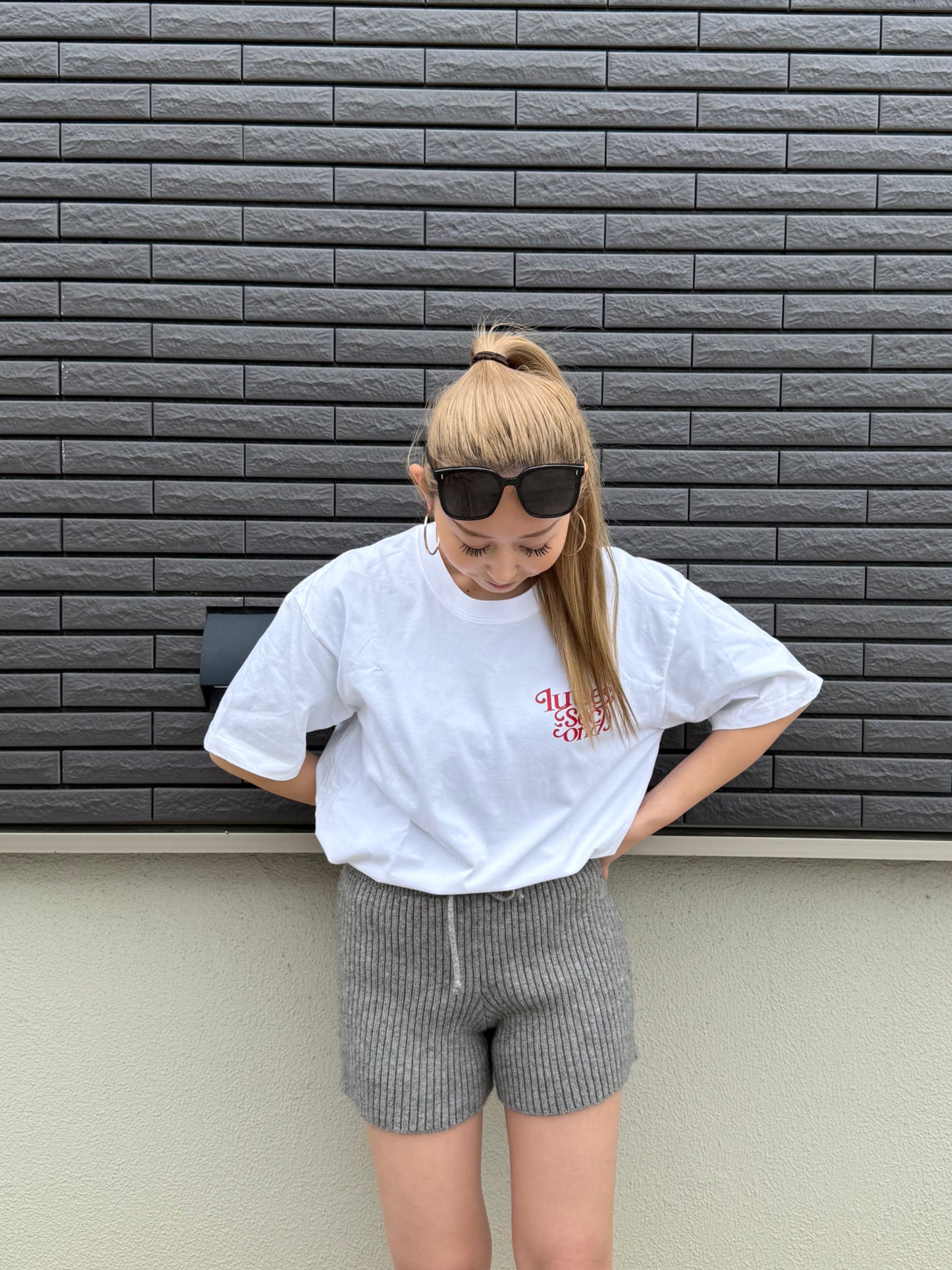 バックロゴオーバーTシャツ DPB73052