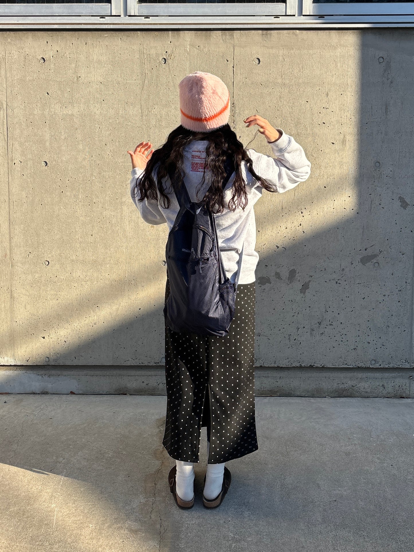 ラインシャギーニット帽 DPB84283