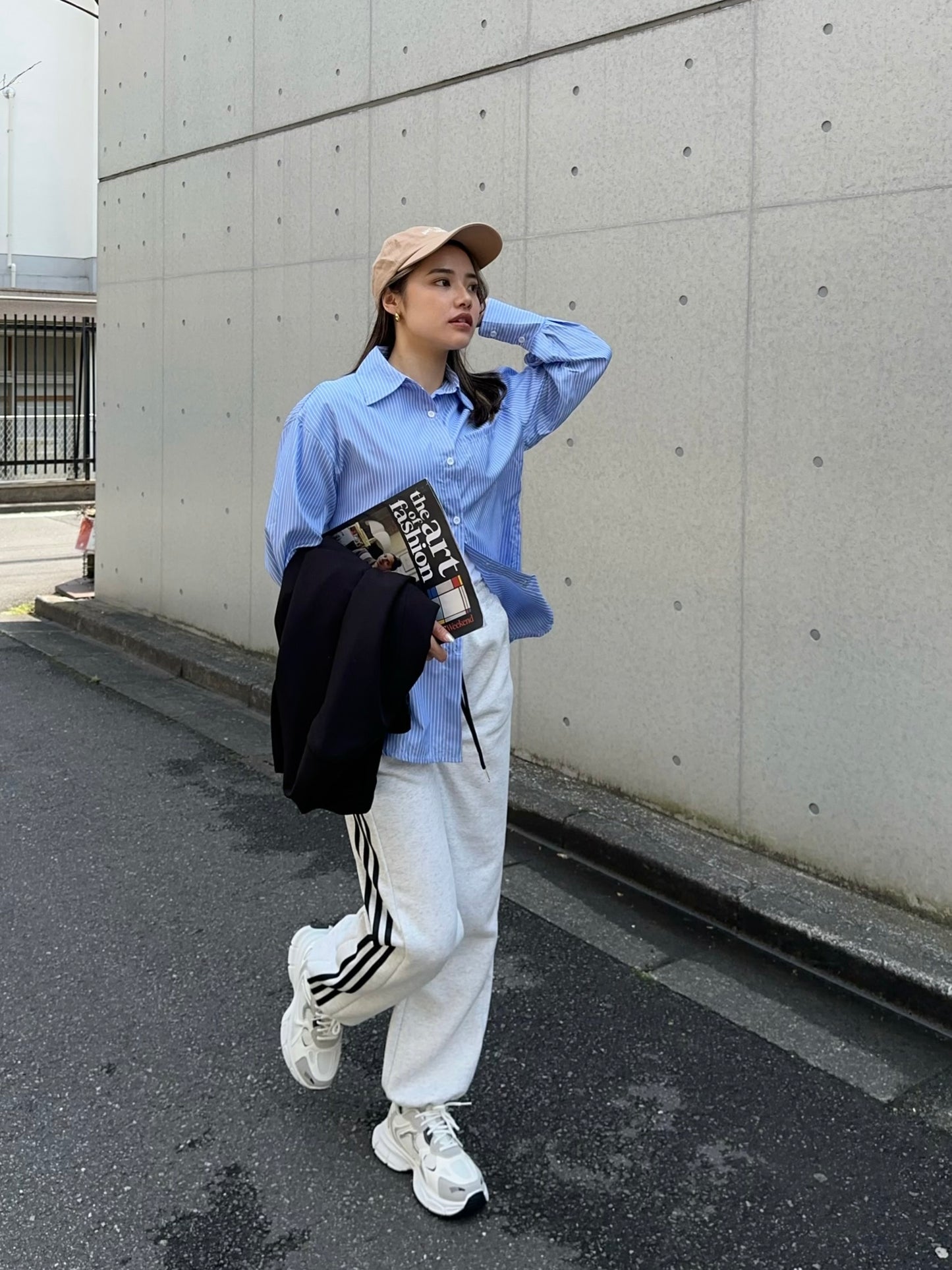 ラインスウェットパンツ DPB47249