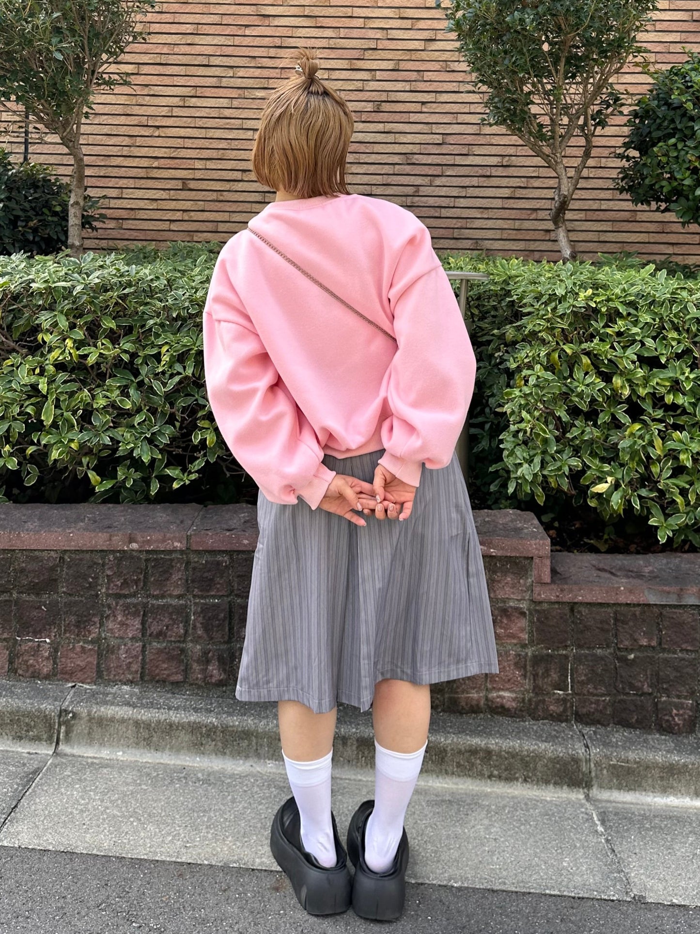 ピンクロゴスウェット DPB76083