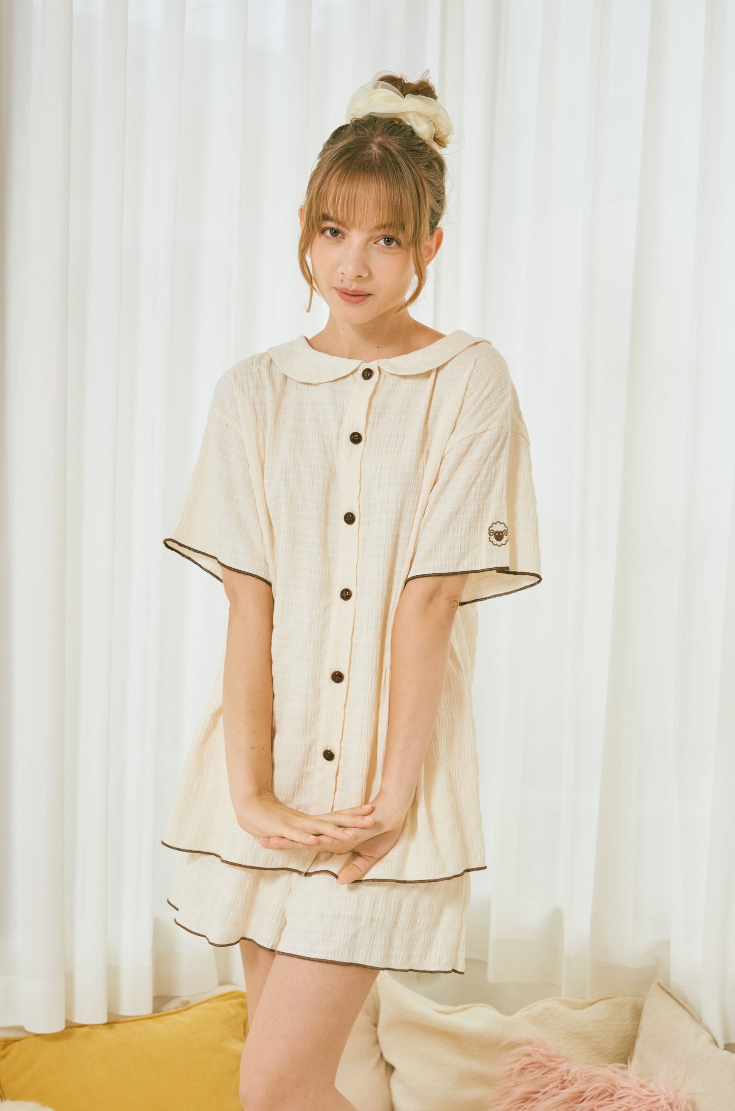 2way sheep room wear set