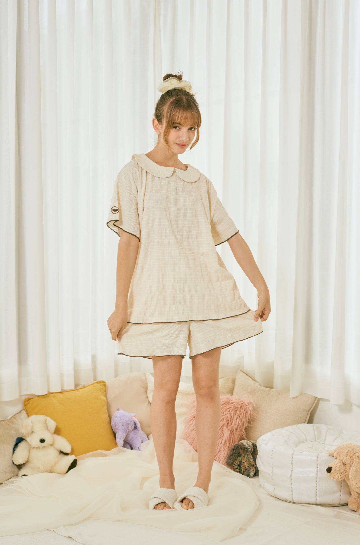 2way sheep room wear set