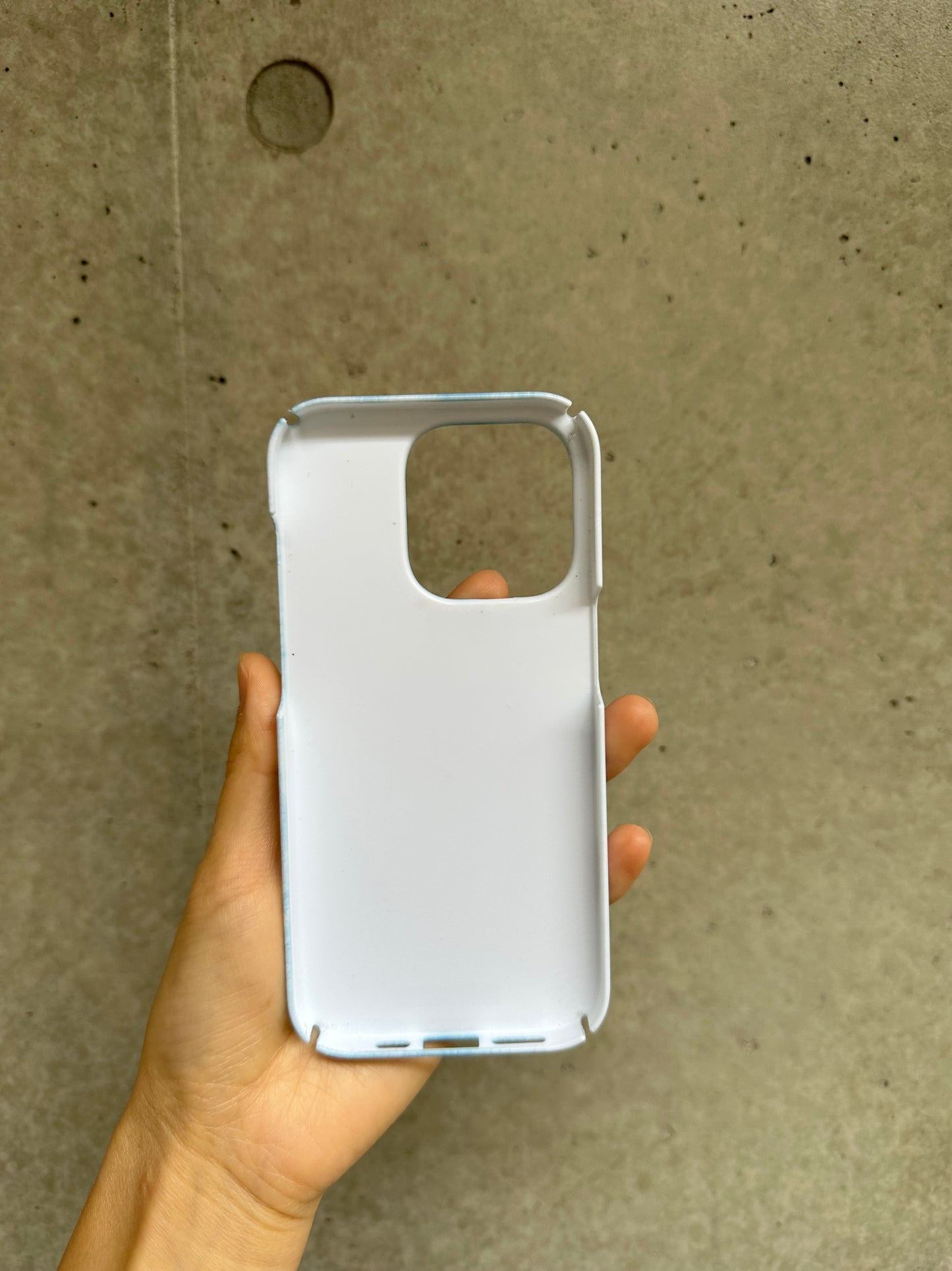 ブルーグラデーションiPhoneケース DPA30285