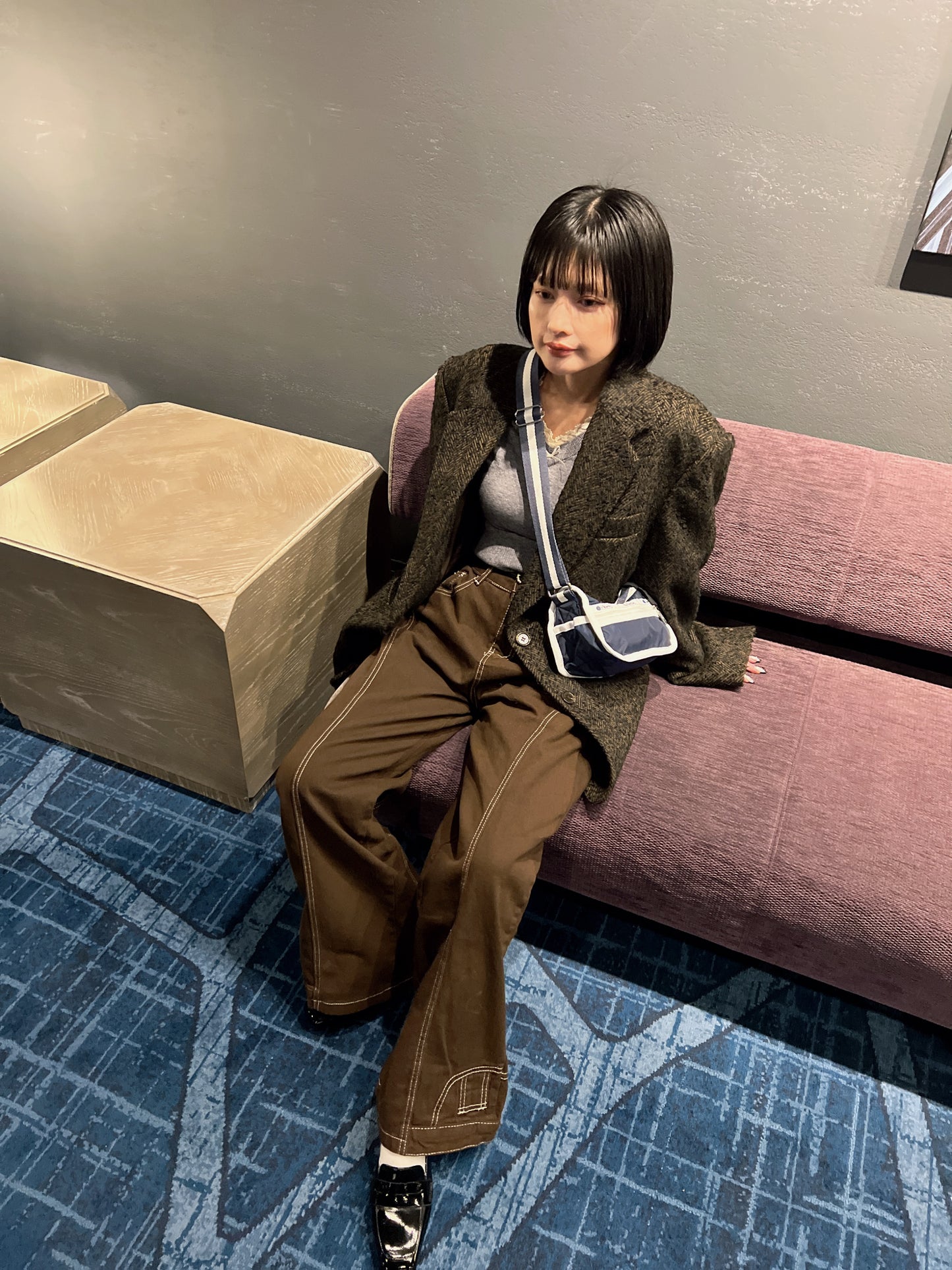 デザインワイドパンツ DPB79109