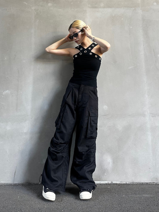 イージーボリュームパンツ DPB26602