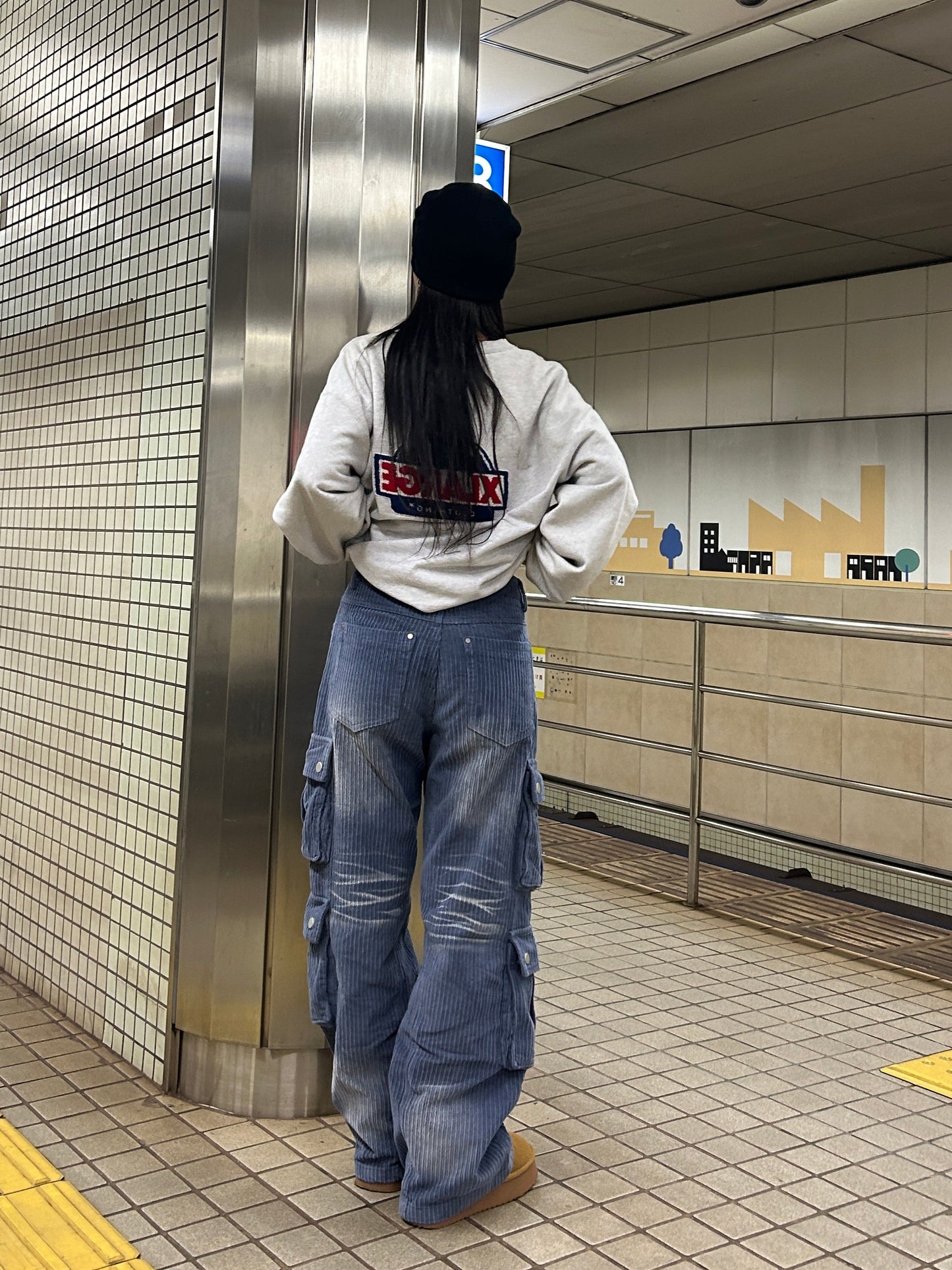 コーデュロイカーゴパンツ DPB69075
