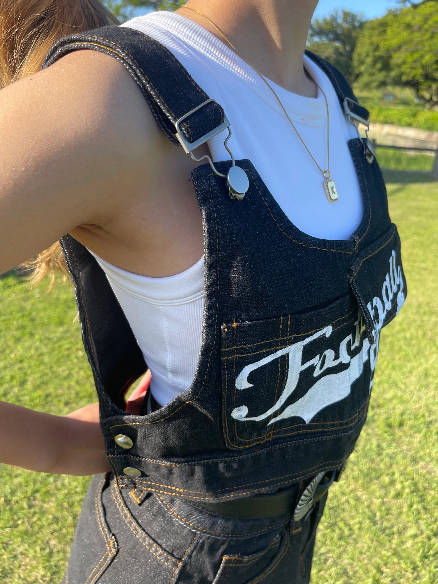 ロゴデニムビスチェ DPB73049