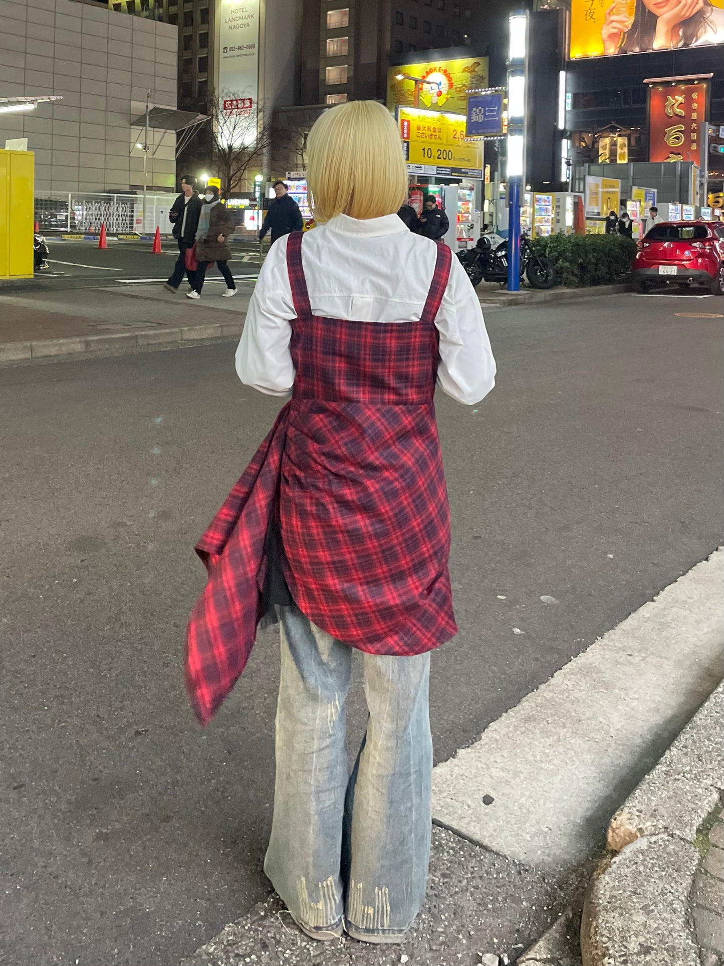 ハイウエストデニムフレアパンツ DPB64082