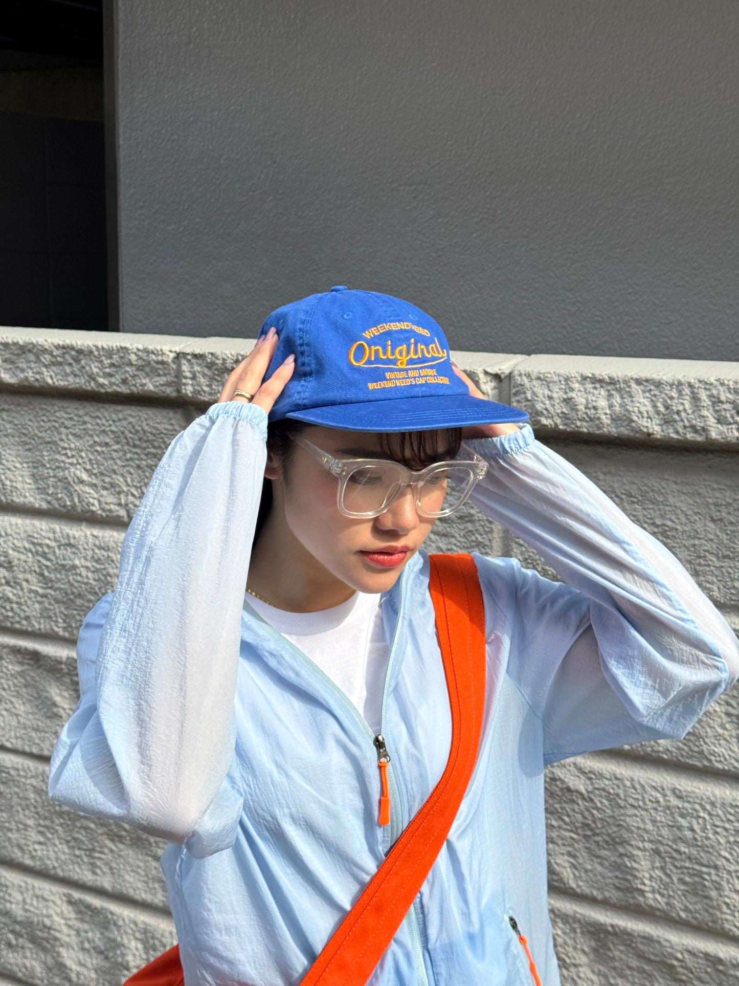 オレンジロゴキャップ DPB47408