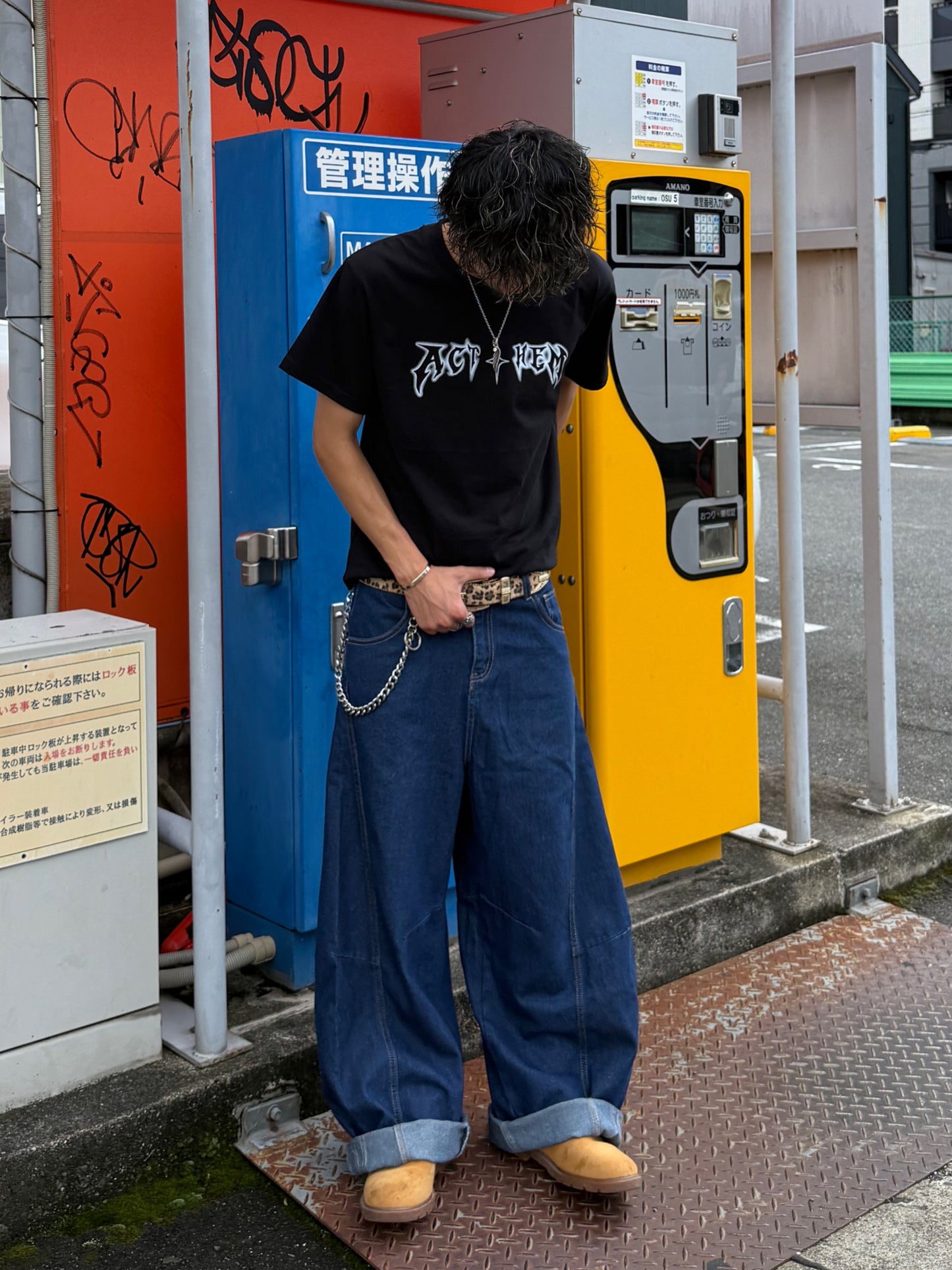 ムーンデザインバックロゴTシャツ DPB90007