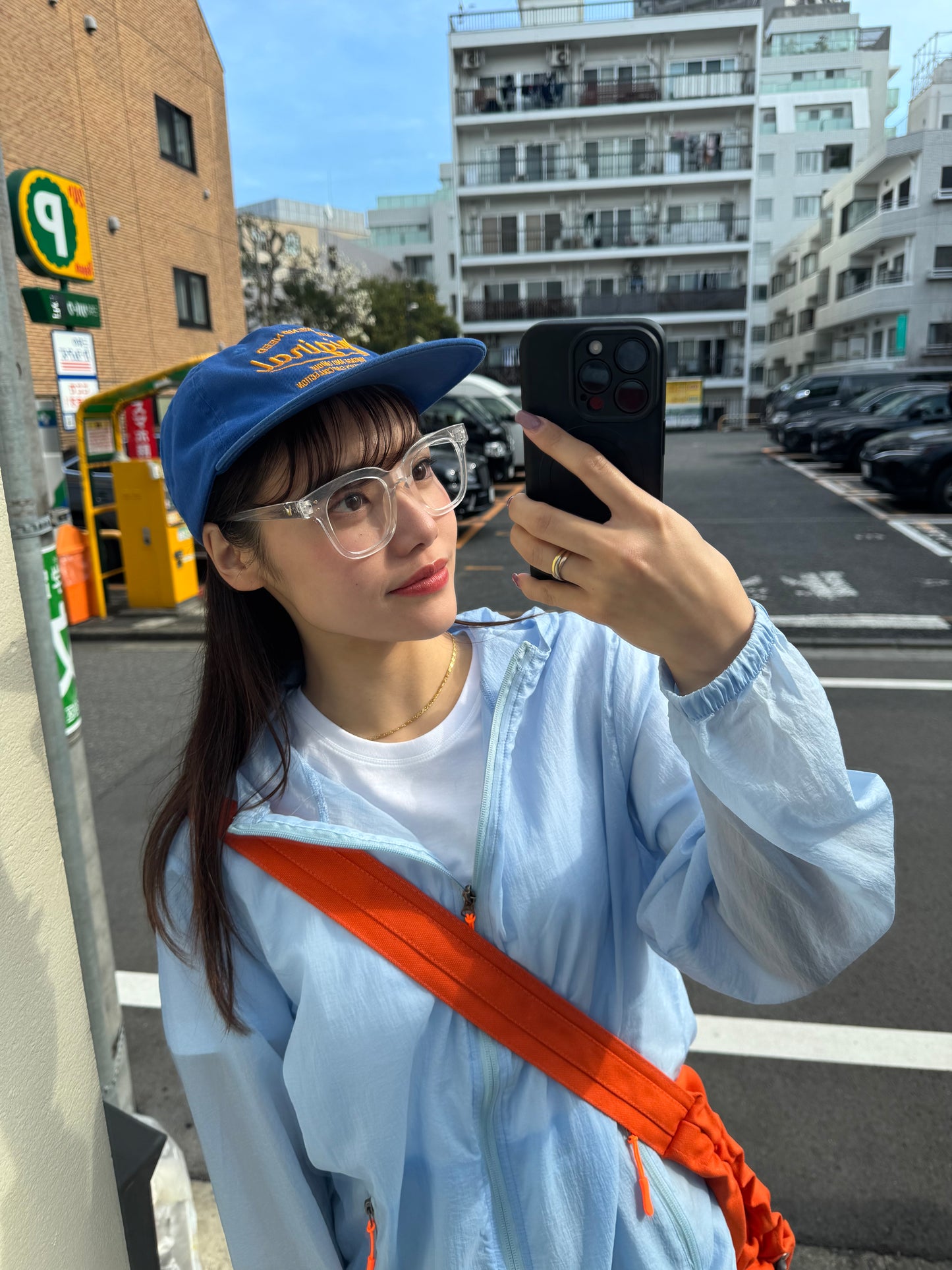 オレンジロゴキャップ DPB47408