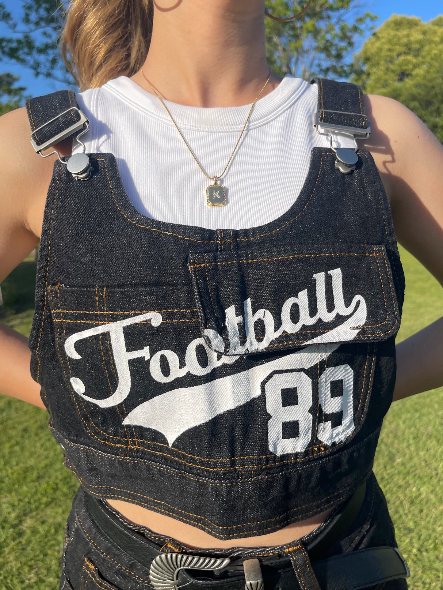 ロゴデニムビスチェ DPB73049