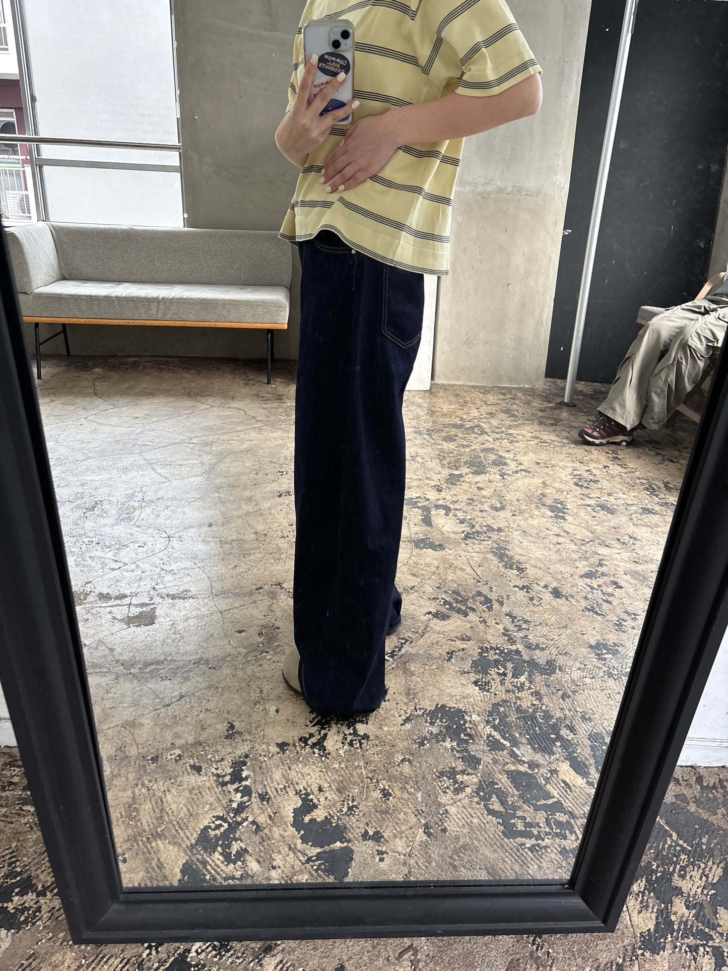 ワイドシルエットデニムパンツ DPB84161