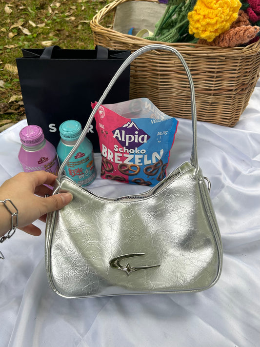 シルバーハンドバッグ DPA61376