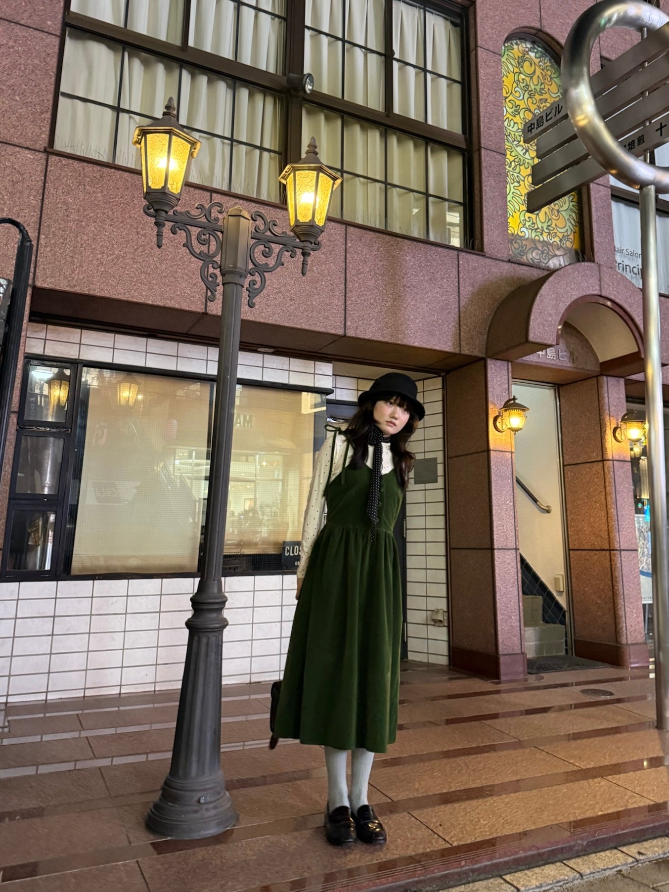 ショルダーリボンキャミワンピース DPA43577