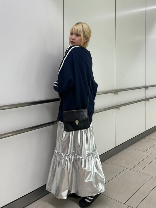 シルバーティアードスカート DPB64098