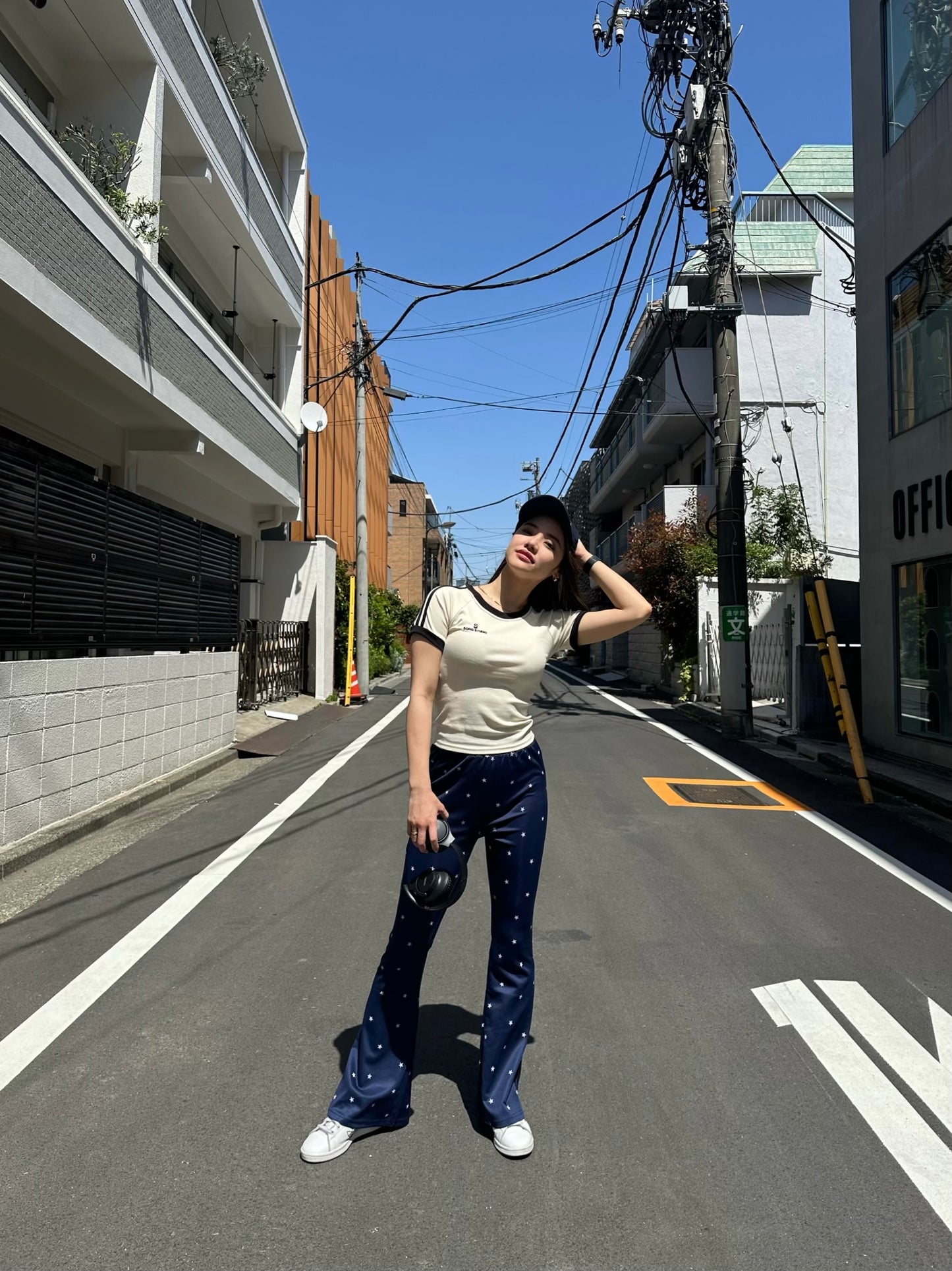 ラインスポーティーTシャツ DPB47269