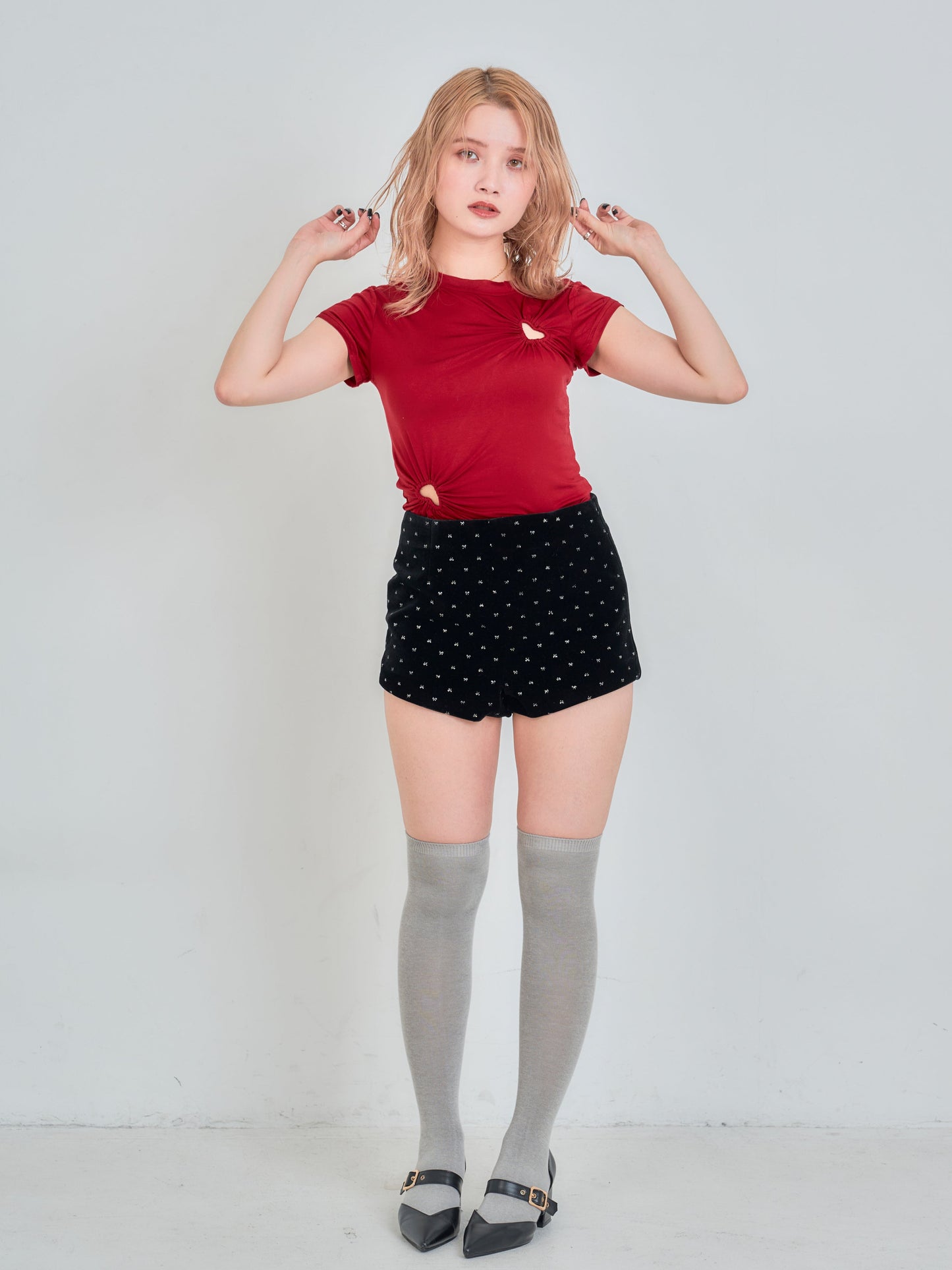 ダブルハートTシャツ DPB75036