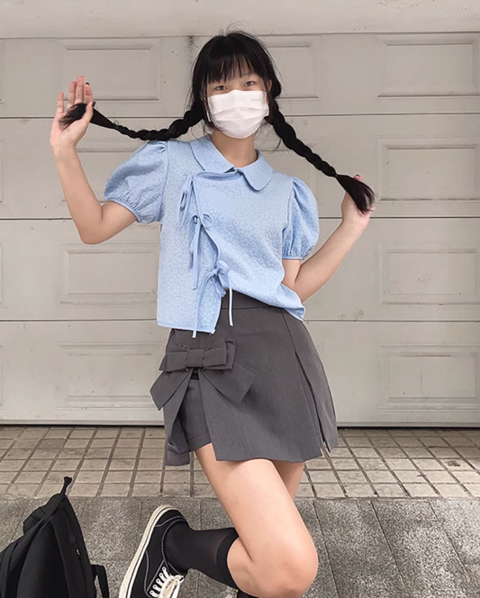 パフスリーブリボントップス CPA42310