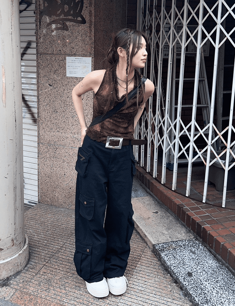vintage style cargo pants