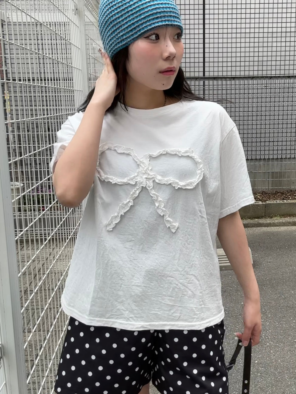 ホワイトリボンTシャツ DPB89013