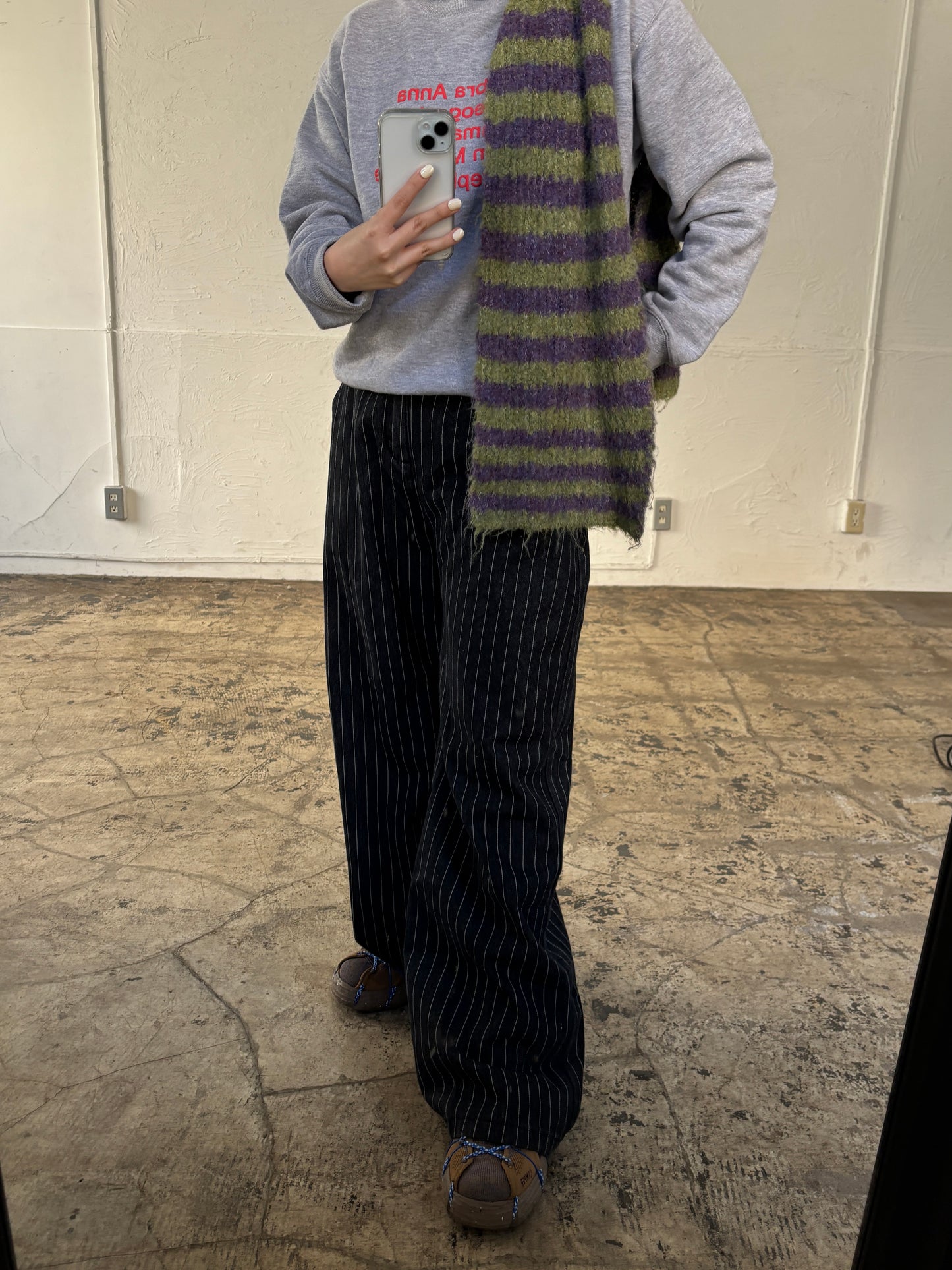 ワイドストライプパンツ DPB84124