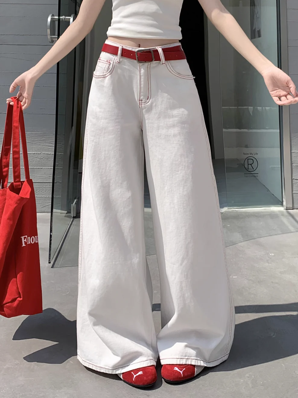 レッドステッチパンツ DPB71723