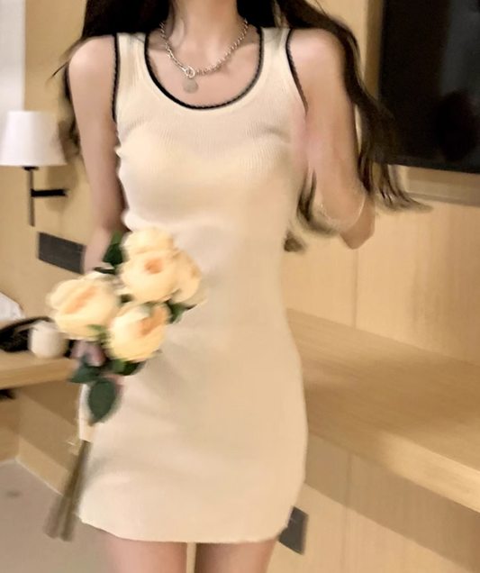 カジュアルニットワンピース DPB71410